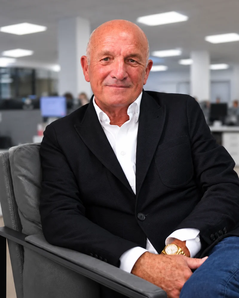 Nigel Barnett, Chief Executive Officer, part of the team at TAL
